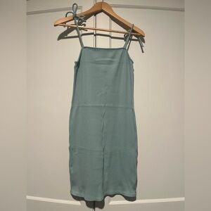 Wild Fable Green Ribbed Body Con Dress